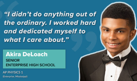 Student Spotlight: Akira DeLoach Admitted to MIT